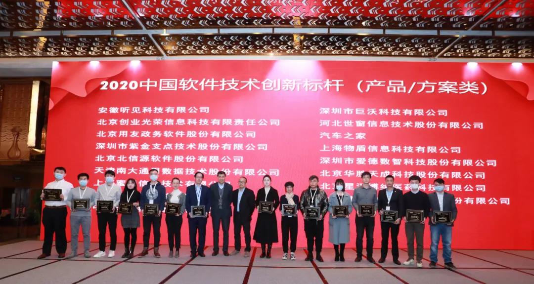 巨沃科技榮獲2020年中國軟件最佳解決方案獎